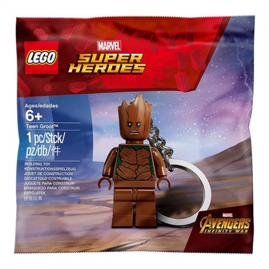 LEGO SUPER HEROES Teen Groot Key Chain 2018